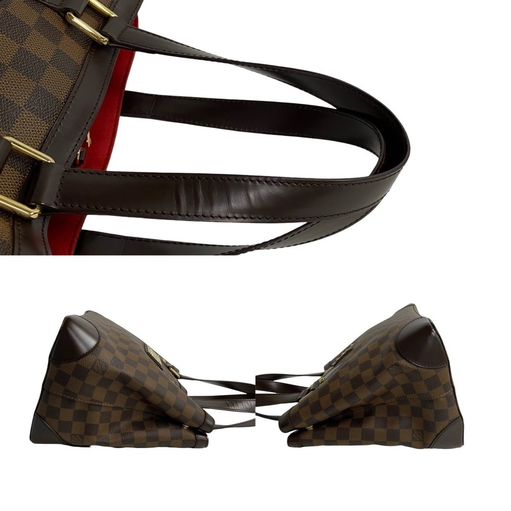 LOUIS VUITTON Brown Damier Leather Shoulder Bag - Picture 5 of 9
